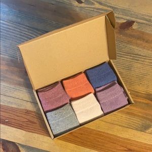 Knit socks — 6 pack